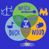 Monty Python Witch Duck Wood Tank Top