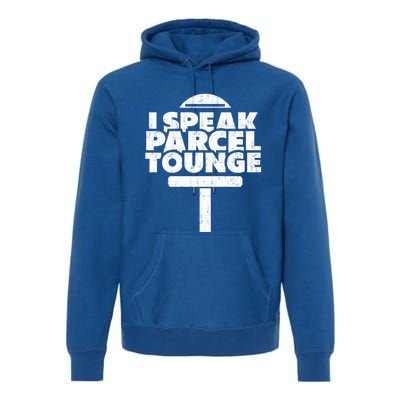 Mailman Postal Worker Gift Post Office Mail Carrier Cute Gift Premium Hoodie