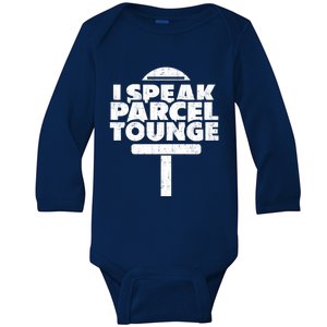 Mailman Postal Worker Gift Post Office Mail Carrier Cute Gift Baby Long Sleeve Bodysuit