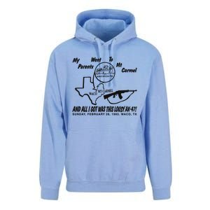 My Parents Went To Mt Carmel And All I Got Was This Lousy Ak47 Unisex Surf Hoodie