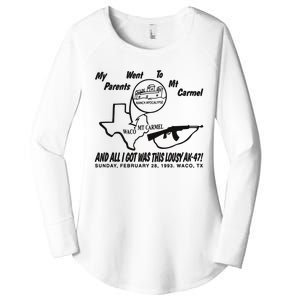 My Parents Went To Mt Carmel And All I Got Was This Lousy Ak47 Women's Perfect Tri Tunic Long Sleeve Shirt