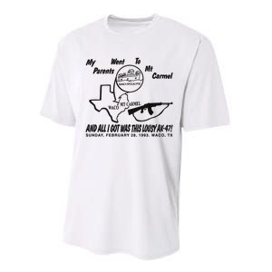 My Parents Went To Mt Carmel And All I Got Was This Lousy Ak47 Performance Sprint T-Shirt