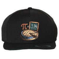 Mathematical Pie With Pi Symbol Dessert Theme Day Chalkboard Gift Wool Snapback Cap