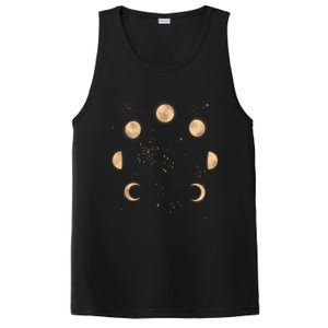 Moon Phases Wicca Wiccan Pagan Witch The Moon Made Me Gift PosiCharge Competitor Tank