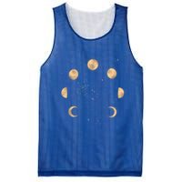 Moon Phases Wicca Wiccan Pagan Witch The Moon Made Me Gift Mesh Reversible Basketball Jersey Tank