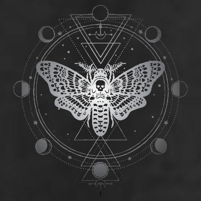 Moon Phases With Moth Blackcraft Clothing Hat