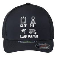 Mailman Postal Worker Post Office Mail Carrier Flexfit Unipanel Trucker Cap