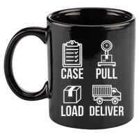 Mailman Postal Worker Post Office Mail Carrier 11oz C Handle Ceramic Mug