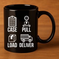 Mailman Postal Worker Post Office Mail Carrier 11oz C Handle Ceramic Mug