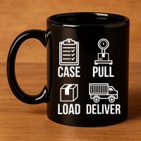 Mailman Postal Worker Post Office Mail Carrier 11oz C Handle Ceramic Mug