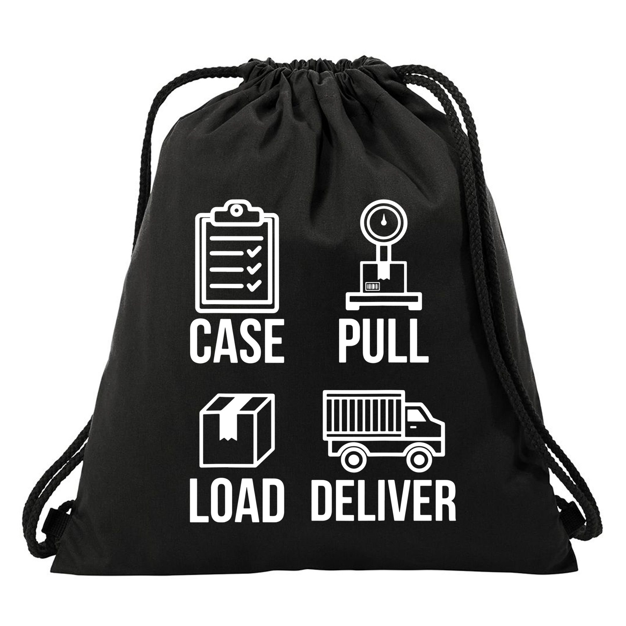 Mailman Postal Worker Post Office Mail Carrier Drawstring Bag