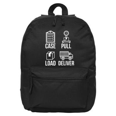 Mailman Postal Worker Post Office Mail Carrier 16 in Basic Backpack