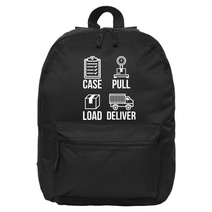 Mailman Postal Worker Post Office Mail Carrier 16 in Basic Backpack