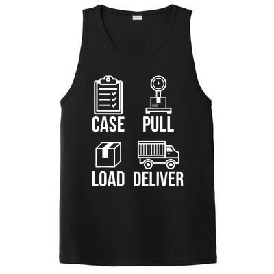 Mailman Postal Worker Post Office Mail Carrier PosiCharge Competitor Tank