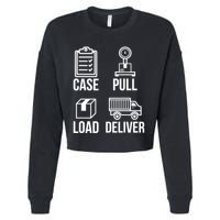 Mailman Postal Worker Post Office Mail Carrier Cropped Pullover Crew