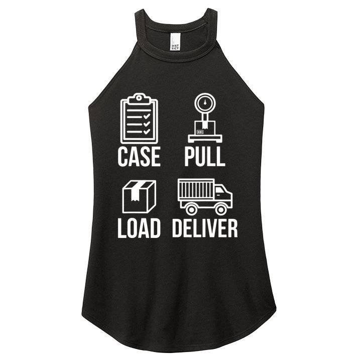 Mailman Postal Worker Post Office Mail Carrier Women's Perfect Tri Rocker Tank