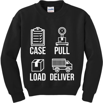 Mailman Postal Worker Post Office Mail Carrier Kids Sweatshirt