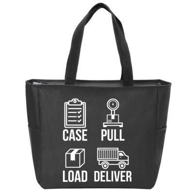 Mailman Postal Worker Post Office Mail Carrier Zip Tote Bag
