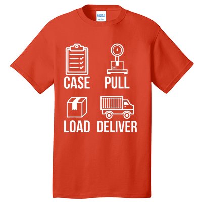 Mailman Postal Worker Post Office Mail Carrier Tall T-Shirt