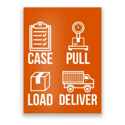 Mailman Postal Worker Post Office Mail Carrier Poster