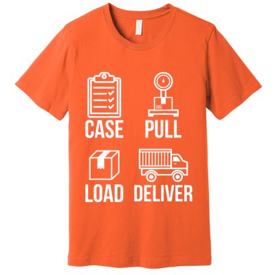 Mailman Postal Worker Post Office Mail Carrier Premium T-Shirt