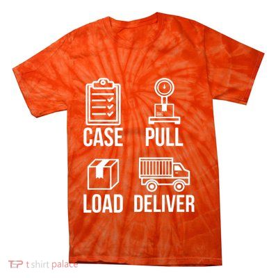 Mailman Postal Worker Post Office Mail Carrier Tie-Dye T-Shirt