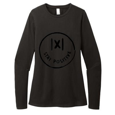 Math Positive X Funny Math Womens CVC Long Sleeve Shirt