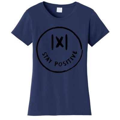 Math Positive X Funny Math Women's T-Shirt