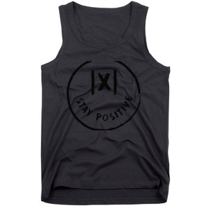 Math Positive X Funny Math Tank Top