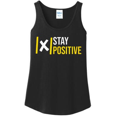 Math Positive X Mathematical Constant Formula Math Jokes Ladies Essential Tank