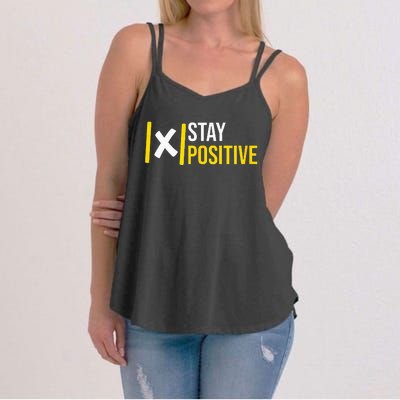 Math Positive X Mathematical Constant Formula Math Jokes Women's Strappy Tank