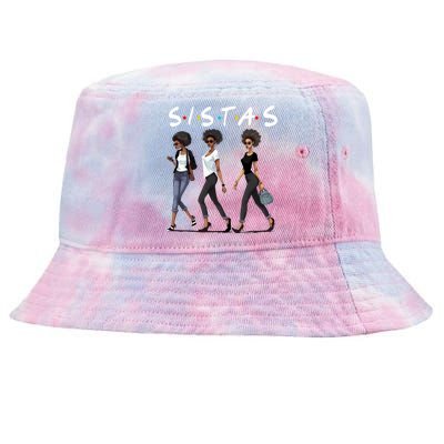 Melanin Queen African American Pride Black Magic Gift Tie-Dyed Bucket Hat