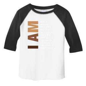 Melanin Queen Afro American Black Cool Gift Toddler Fine Jersey T-Shirt