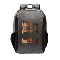 Melanin Queen Afro Dripping Black Educated Poppin Magic Cool Gift Vector Backpack