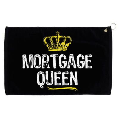 Mortgage Queen Broker Funny Cool Cute Gift Grommeted Golf Towel