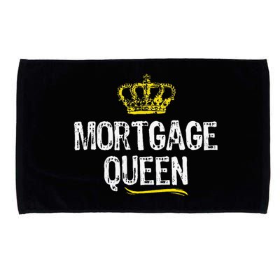 Mortgage Queen Broker Funny Cool Cute Gift Microfiber Hand Towel