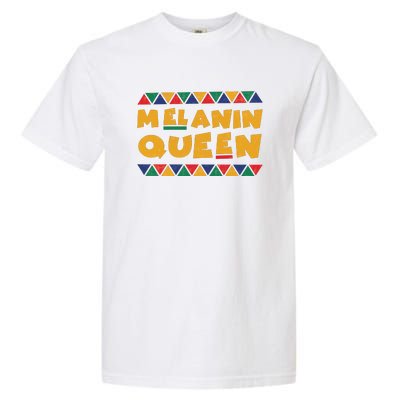 Melanin Queen Black Mom Black Pride Family Matching Outfit Juneteenth Garment-Dyed Heavyweight T-Shirt