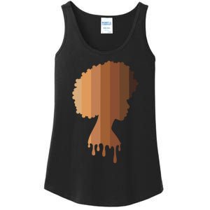 Melanin Queen Black Women Black History Month Blm Juneteenth Ladies Essential Tank