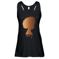 Melanin Queen Black Women Black History Month Blm Juneteenth Ladies Essential Flowy Tank