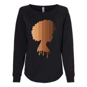 Melanin Queen Black Women Black History Month Blm Juneteenth Womens California Wash Sweatshirt