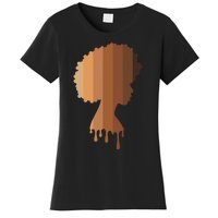 Melanin Queen Black Women Black History Month Blm Juneteenth Women's T-Shirt