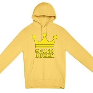 Melanin Queen Conscious Black Is Beautiful Gift Black Power Gift Premium Pullover Hoodie