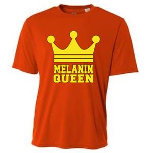 Melanin Queen Conscious Black Is Beautiful Gift Black Power Gift Cooling Performance Crew T-Shirt