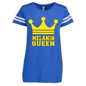 Melanin Queen Conscious Black Is Beautiful Gift Black Power Gift Enza Ladies Jersey Football T-Shirt