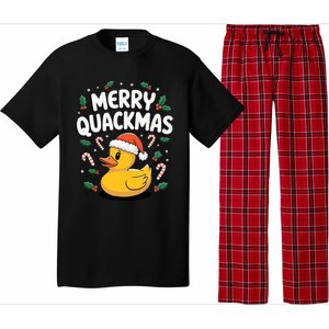 Merry Quackmas Christmas Rubber Duck Pajama Set