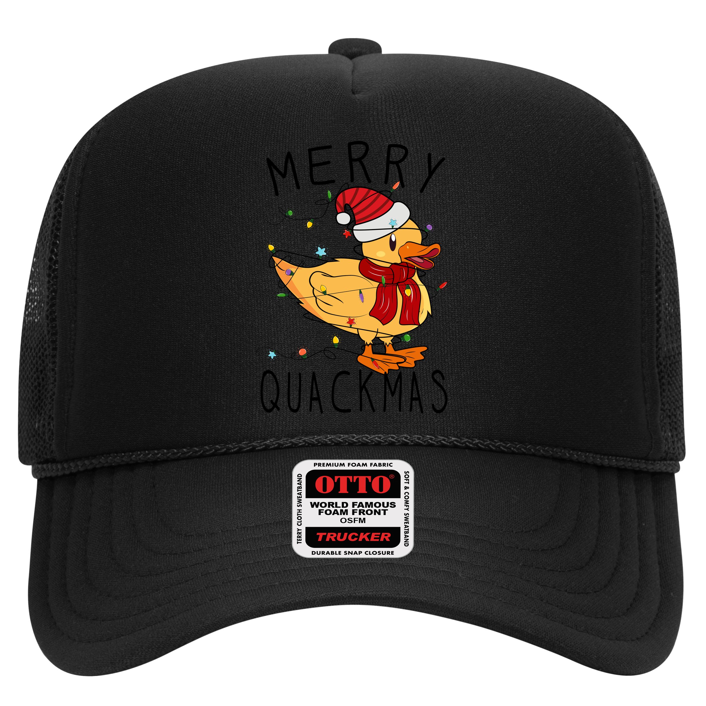 Merry Quackmas Duck Funny Christmas Lights Gift Xmas Holiday Hat