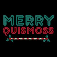 Merry Quismoss Funny Merry Christmas Meme Flexfit Unipanel Trucker Cap