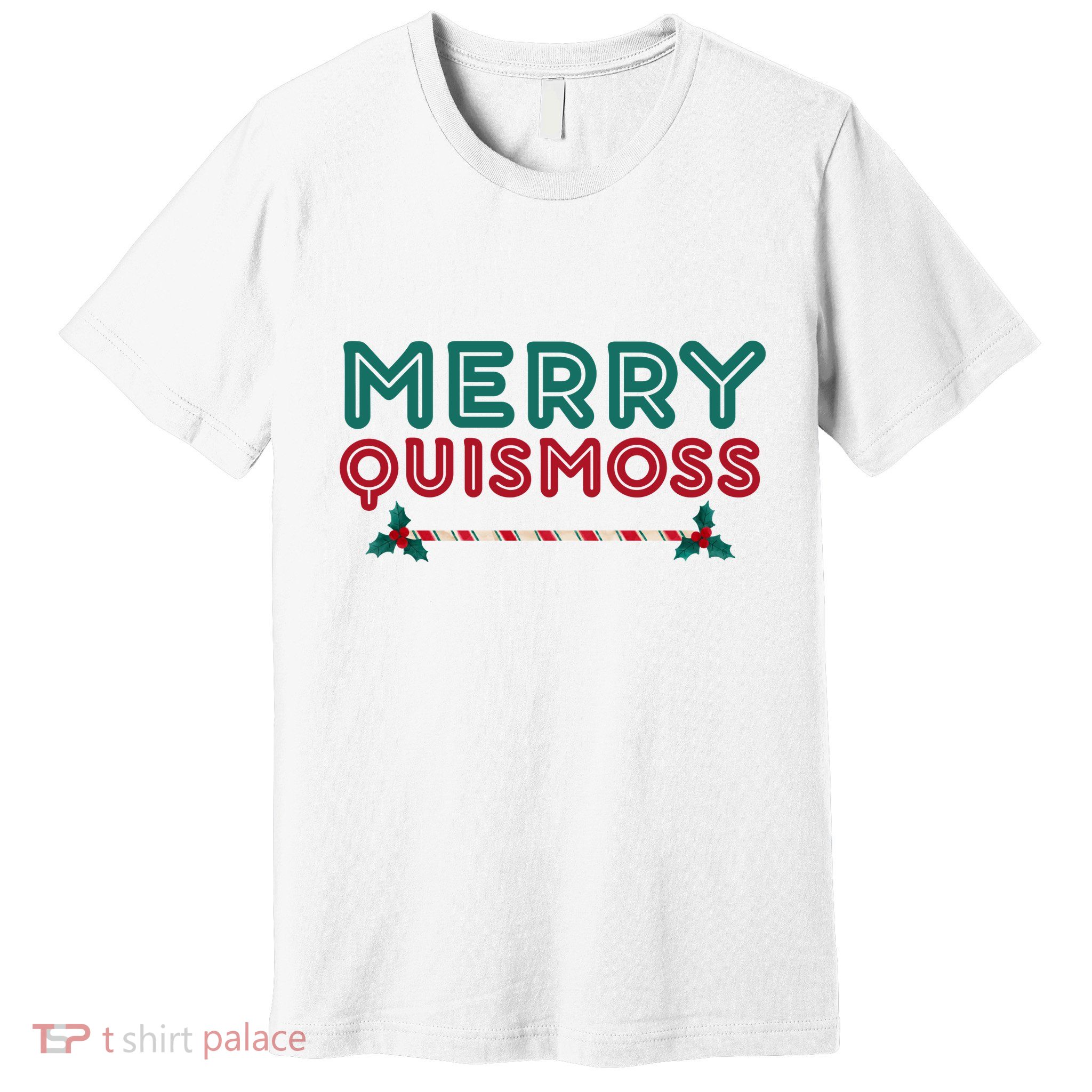 Merry Quismoss Funny Merry Christmas Meme Premium T-Shirt