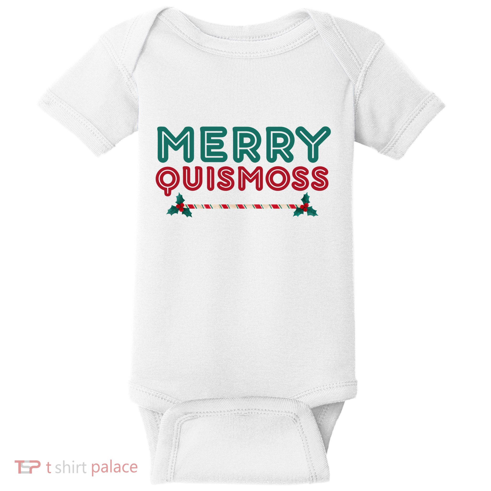 Merry Quismoss Funny Merry Christmas Meme Baby Bodysuit