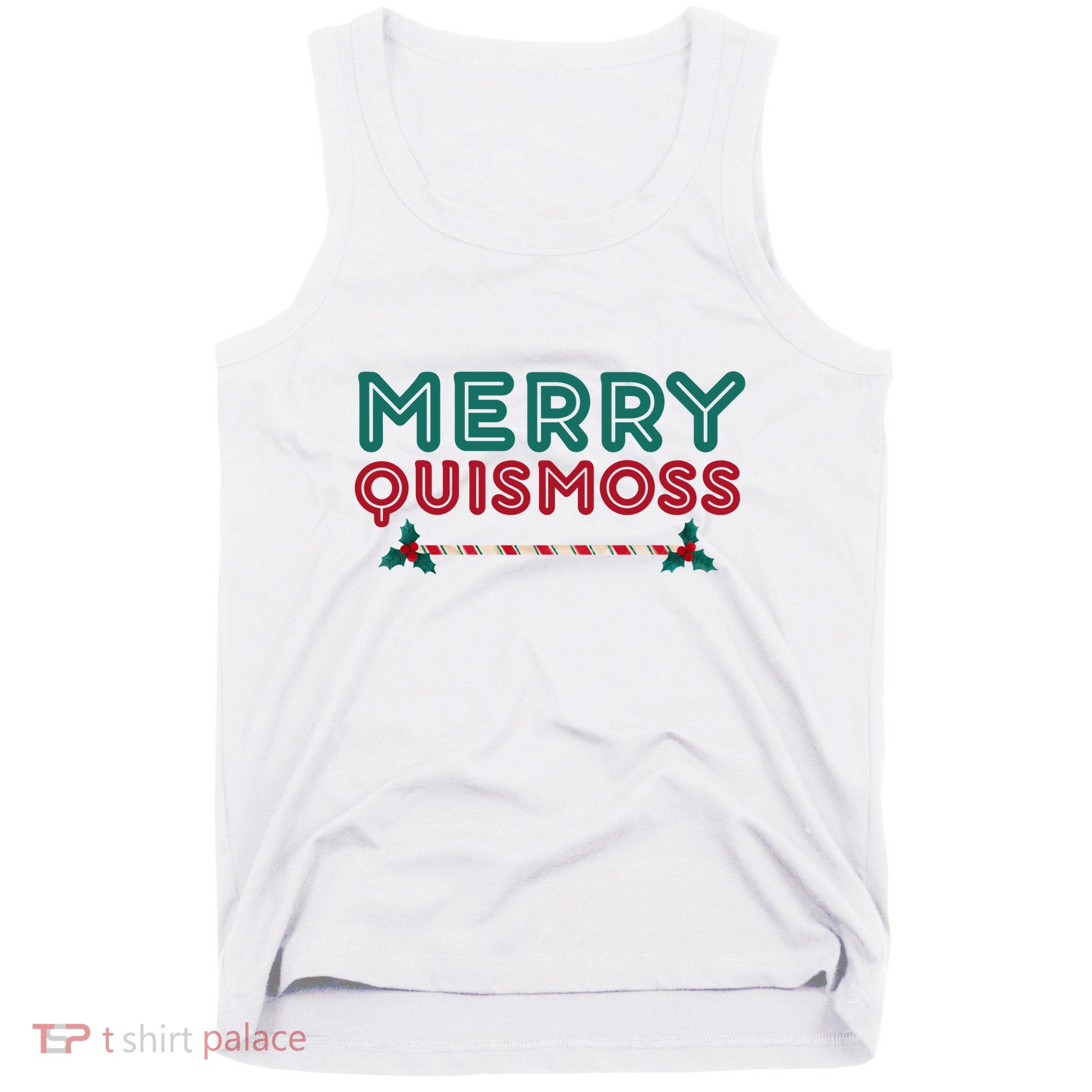 Merry Quismoss Funny Merry Christmas Meme Tank Top